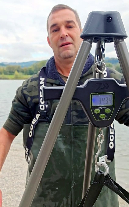 Karpfen über 32,7 kg 2025